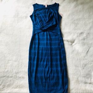 NEW Blue Cinched Dress